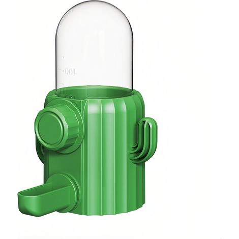 Automatischer Vogelkäfig-Wasserspender – Kaktusfutterspender, geeignet für Wellensittiche, Nymphensittiche, Papageien und andere kleine Vögel. (1/3)