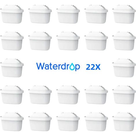Waterdrop Cartouche Filtrante, Remplacement pour Brita Maxtra+, Style, Merella Cool, Mavea Elemaris XL, Dafi Unimax Brita Fun, TÜV SÜD, NSF Certifiée(22) (1/5)