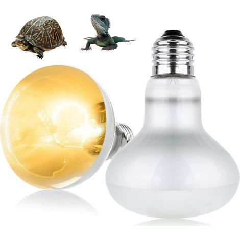 2er-Pack 100-W-Reptilien-Wärmelampe, E27-Wärmelampe für Reptilien, Tageslicht-Sonnenlampe, Wärmelampen für Schildkröten, Wärmelampen für Reptilien (1/5)