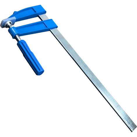 Poignée en plastique bleue, pince pour le travail du bois de type F, pince fixe multi-spécifications, pince F pour le travail du bois (1/3)