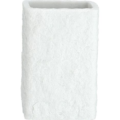 Gobelet de salle de bain effet pierre VILLATA