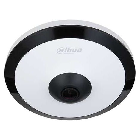 Dahua IPC-EW5541-AS Telecamera dome IP AI WizMind 5Mpx HD+ panoramic fisheye 1.4mm 180° Mappa di calore conteggio persone wdr ivs audio allarme PoE