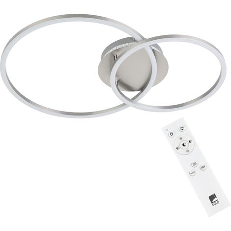Luminaire plafonnier Palmaves 3 avec télécommande, lampe de plafond (1/5)