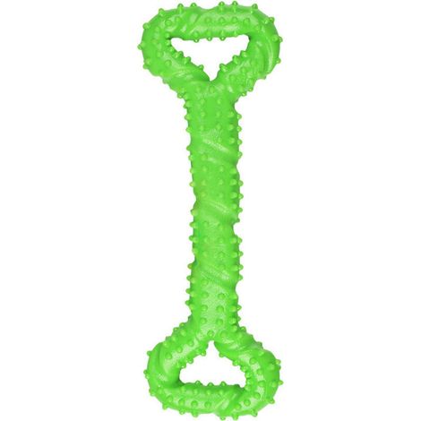 Jouet à mâcher pour chien Surface convexe Jouet pour chien interactif robuste Mastication agressive Petits chiens et grands chiens Bleu(vert) (1/5)