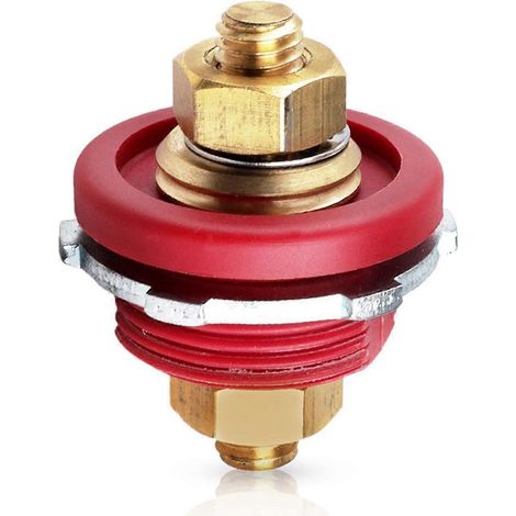 3/8-Zoll-Gewindebolzen-Fernbatterie-Stromverteiler, Hochleistungsanschluss 24 V, Rot (1/5)