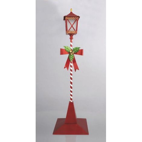 Lampione Natalizio c/fiocco 42 x 149 cm