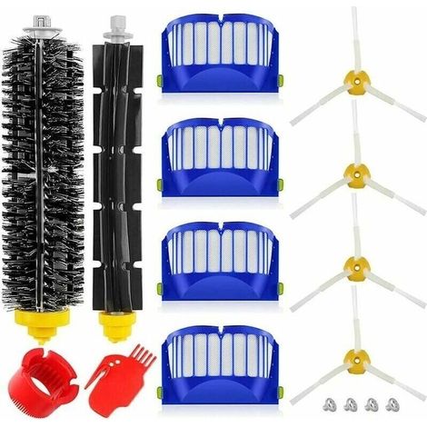 Accessoires Remplaant kit pour iRobot Roomba série 600 Pièces de rechange pour Roomba 600 610 614 620 625 630 635 640 645 650 655 660 665 670 671 680 690 691 (1/5)