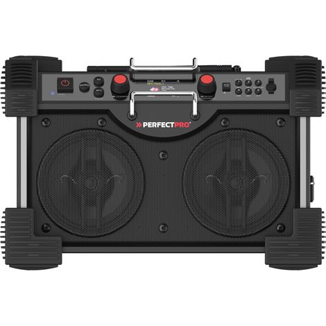 PerfectPro Baustellenradio ROCKHART 18V - AMPShare ohne Akku und Ladegerät (1/4)
