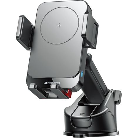 Joyroom JR-ZS241S Kfz-Halterung mit induktivem Ladegerät für das Armaturenbrett – schwarz (1/5)
