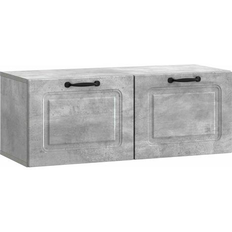 Mueble para TV de pared Gris Hormigón 78,5 x 31 x 30 cm