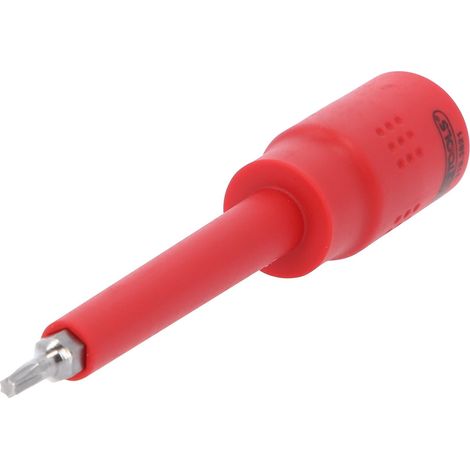 Douille porte-embout Torx isolée 3/8", T15, 122 mm (1/3)
