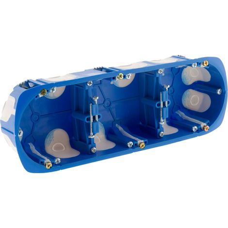Dreifache Box, Achsenabstand 71 mm No Air MULTI MAT Ø67 mm P. 40 mm