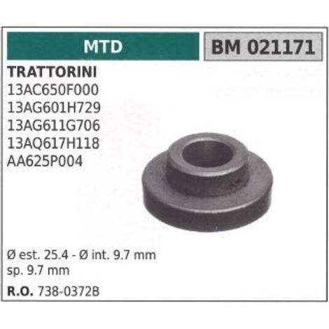 bush tracteur tondeuse tondeuse 13AC650F000 021171