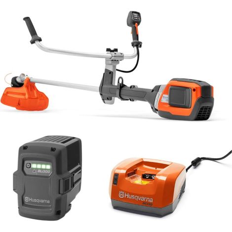 Pack débroussailleuse Husqvarna 535iRX + batterie 40-B360X + chargeur 40-C500X (1/3)