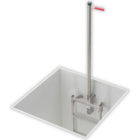 Hailo Einholm- Einstiegshilfe versenkbar 44x44mm Typ 200 Edelstahl 1.4571/ASTM316ti (1/5)