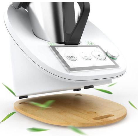Gleitbrett für Thermomix TM6 TM5 aus Bambus, rutschfest & stoßdämpfend (1/5)