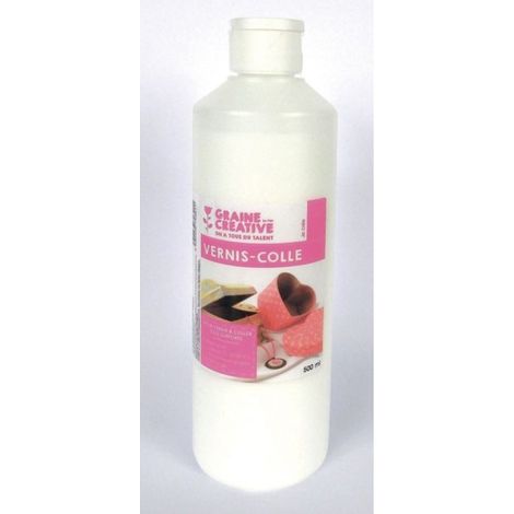 POT 500 ML VERNIS COLLE BRILLANT