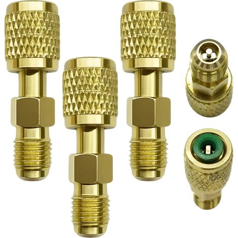 Raccord SAE 14 pour cylindre R454b Pression intgre (1/5)