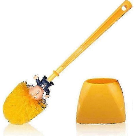 Brosse de toilette Trump, nettoyant original pour brosse de toilette Donald Trump -CH-NEW B (1/5)