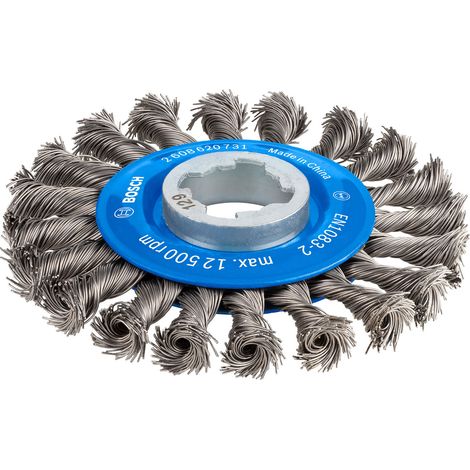 Bosch Accessories Brosse circulaire X-LOCK 115 mm à fils d'acier torsadés 2608620731 1 pc(s)