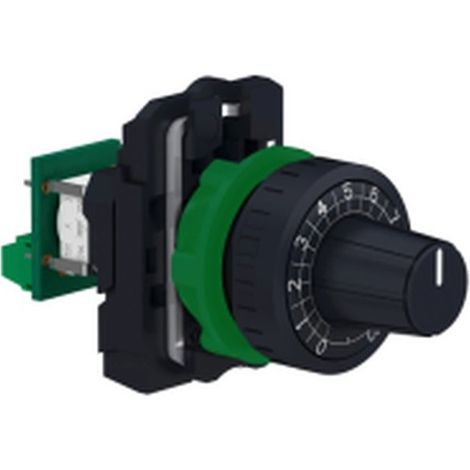 Harmony XB5 - potentiomètre complet - Ø22 - 10k - raccordement sur bornier