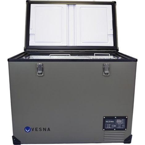 Glacière électrique 71L pour voiture – Température réglable de -18°C à +10°C – Faible consommation 0,231 kWh/24h – Structure renforcée – Vesna