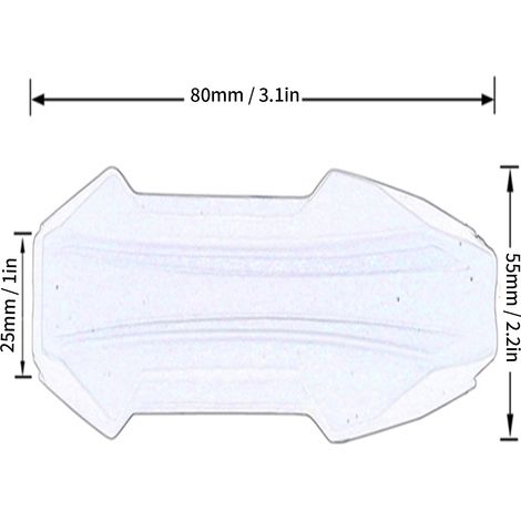 Universeller Sturzschutz aus Gummi für Motorräder (kleine Größe) (1/5)