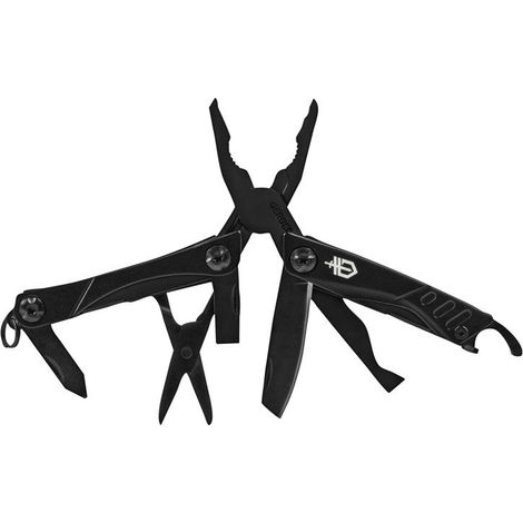 Gerber Dime Multi Tool - Stainless Steel, Black, 11-in-1