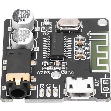 Module Bluetooth 5.0 Récepteur Audio Stéréo Double Canal Carte Amplificateur Enceinte DIY Rénovation (1/5)