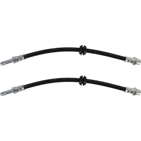 2 flexibles de frein avant gauche et droit pour BMW Série 3 E46 316 318 320 323 325 330 Z4 34321165587 34326766966 (1/5)