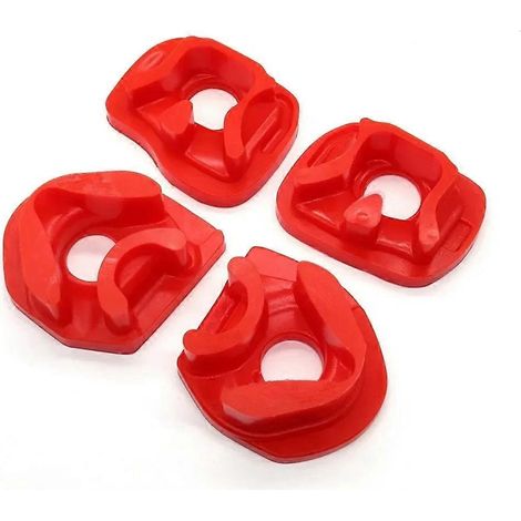 jeu d'inserts de support moteur en polyuréthane rouge pour Honda Civic Si Acura Integra RSX 16.1110R-SFYGV (1/5)