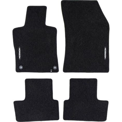 Tapis de Sol de Voiture pour DS 4 II 2021-2025 Velours solide et durable 4Pcs (1/5)