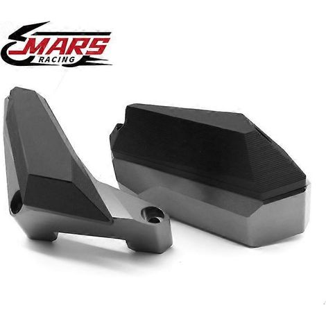 Para Yamaha YZFR3 15-20 R25 13-20 MT03 MT25 15-20 ABS 17-20 Protectores de motor izquierdo y derecho, deslizadores de chasis para motocicleta (titanio) (1/5)