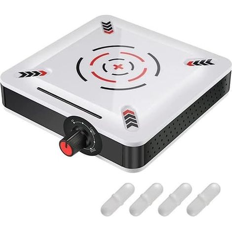 Agitateur magnétique, plateau d'agitation de 6,5 pouces, vitesse de 2500 tr/min, pour liquides de laboratoire. (1/5)