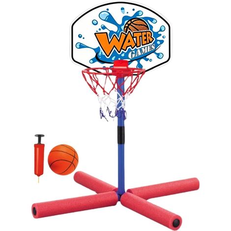 Panier Basketball Extérieur Jouet Flottant Interactif Et De Divertissement Jouet Panier De Basket Piscine Parents Et Cour Maison Jardin Terrain Extérieur (1/5)