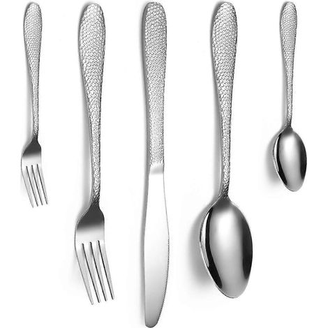 Set de couverts en acier inoxydable lave-vaisselle