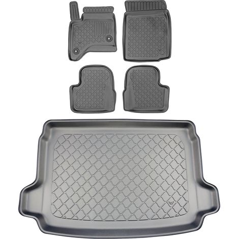 Ensemble de tapis de sol et de coffre pour Fiat 600 Hatchback à partir de 2024