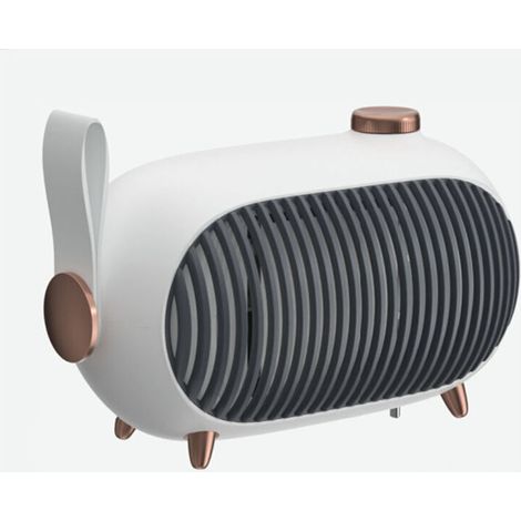 Chauffage d'appoint – Mini radiateur portable pour la maison et le bureau – Petit radiateur d'appoint écoénergétique avec protection contre la surchauffe – Chauffage rétro pour chambre, tente de campi (1/4)