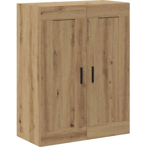 Armario de pared madera ingeniería roble artisian 69,5x34x90 cm vidaXL (1/5)