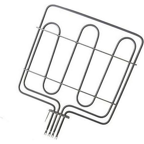 Résistance de voute grill 1200+2110W (44001353, 93767523) Four, cuisinière CANDY, HOOVER, ROSIERES, ZEROWAT, ZEROWATT (1/3)