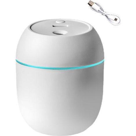 CCYKXA pc Bedroom Humidifier, 2 Operating Modes, Baby Humidifier, Small Quiet Air Humidifier with Light Effects, Rechargeable Humidifier