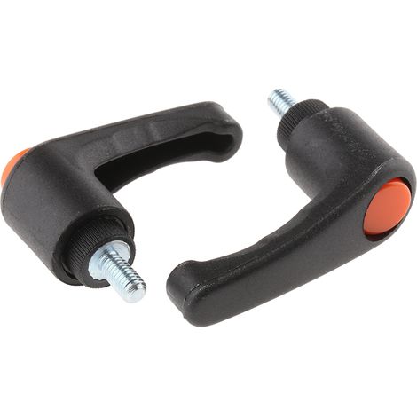 Levier de serrage RS PRO, , filetage M5, Mâle L. 10mm ( Prix pour Paquet de 2 )