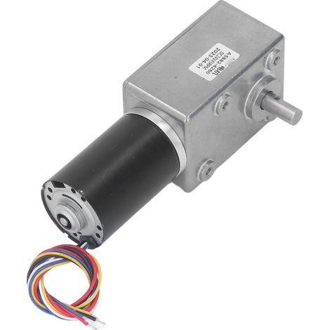 45 U/min Schneckengetriebemotor, Mikro-Metallgetriebemotor für Vorhänge und Smart-Geräte, 24 V Gleichstrom (1/5)