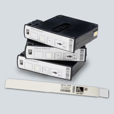 Zebra Z-Band Direct, ausgewachsen, weiß, 10006995K