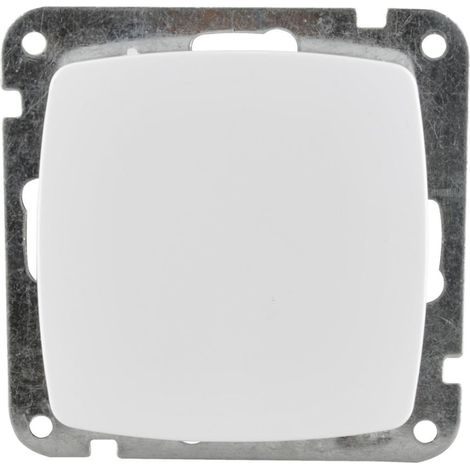 Interrupteur/Commutateur Roma, 1 pièce, Blanc, 41780l
