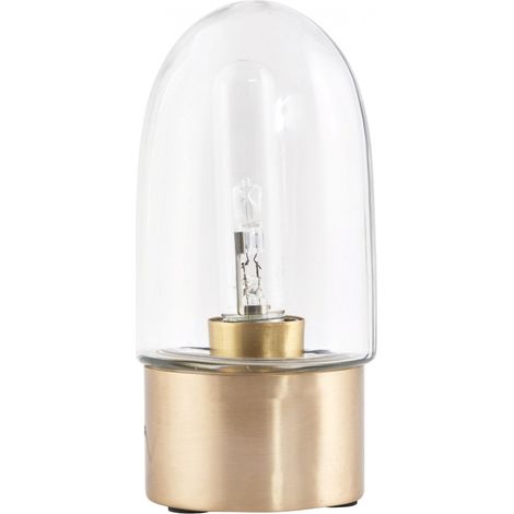 Lampe à Poser Broad Laiton et Verre (1/2)