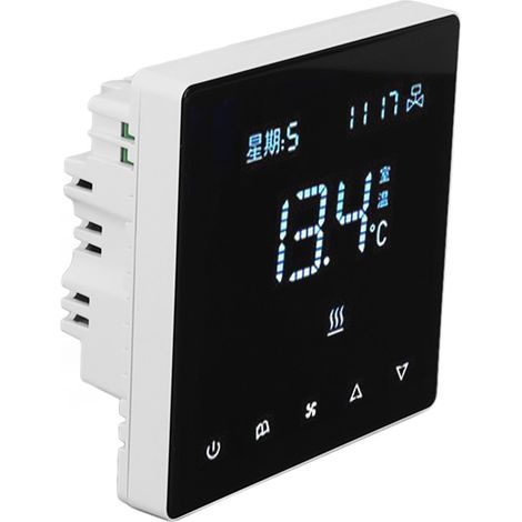 Thermostat intelligent ABS avec contrôle par application, thermostat sans fil WiFi pour climatisation et chauffage au sol, contrôle de la température, 220 V CA (1/5)