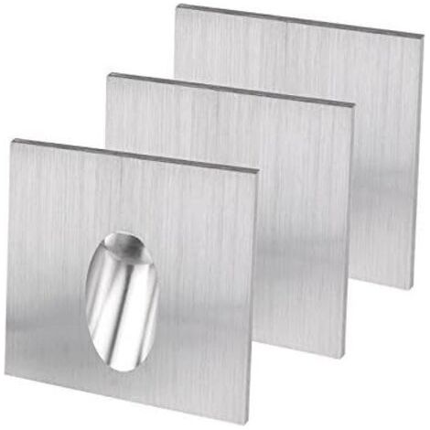 Applique murale à LED carrée et encastrée pour escaliers, porche, chemin de lumière ou sous-sol 1 W 100 à 245 V CA (1/5)