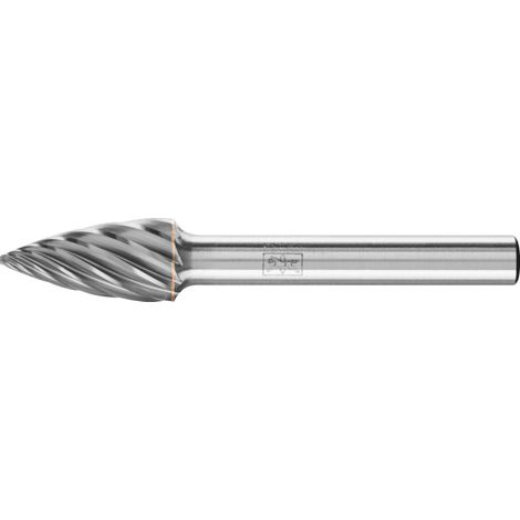 PFERD Hartmetall Hochleistungsfrässtift INOX Spitzbogen SPG Ø 10x20mm Schaft-Ø 6 mm für Edelstahl (1/5)