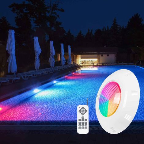 Foco LED Sumergible Para Piscina - 12V AC - 24W - IP68 - Ø295mm (1/5)
